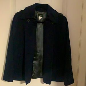 J. Crew Navy Blue Peacoat. Size PM.